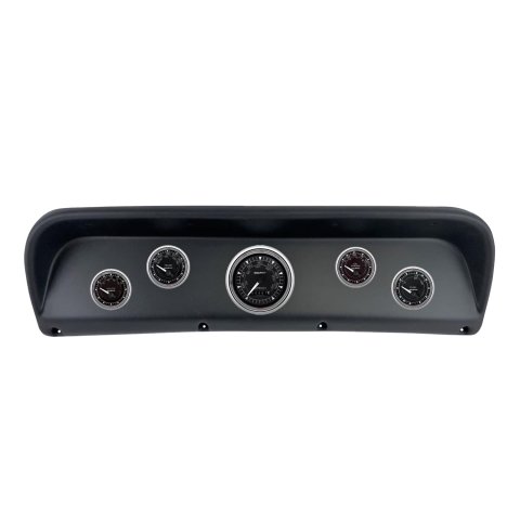 Autometer Chrono Chrome Direct Fit Dash Kit 67-72 Ford F100 (1 x 3-3/8in. / 4 x 2-1/16in.)