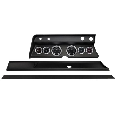 Autometer Chrono Direct Fit Dash Kit 1967 Chevy Chevelle (2 x 3-3/8in. / 4 x 2-1/16in.)