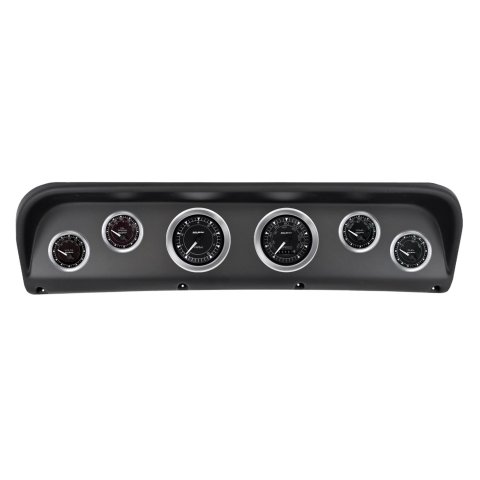 Autometer Chrono Direct Fit Dash Kit 67-72 Ford F100 (2 x 3-3/8in. / 4 x 2-1/16in.)
