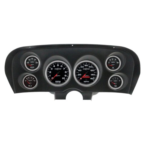 Autometer Sport-Comp II Direct Fit Dash Kit 69-70 Ford Mustang (2 x 5in. / 4 x 2-5/8in.)