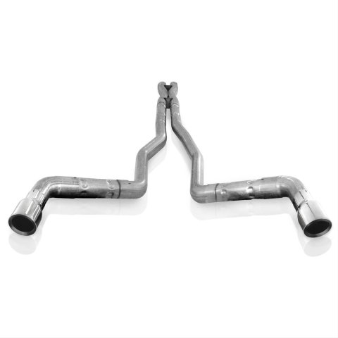 Stainless Works 10-15 Camaro 6.2L 3in Dual Chambered Catback System X-Pipe Performance Connect