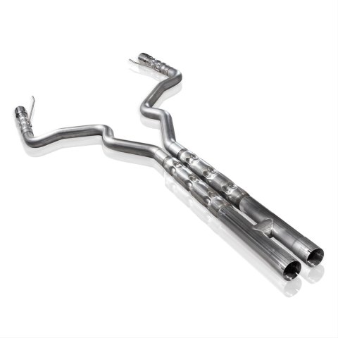 Stainless Works 2015-16 Mustang GT 3in Catback H-Pipe Retro Chambered Mufflers 2-1/2in Cores