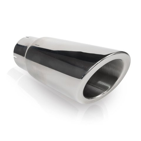 Stainless Works Double Wall 30 Deg Slash Cut Exhaust Tip 3in Body 3in ID Inlet