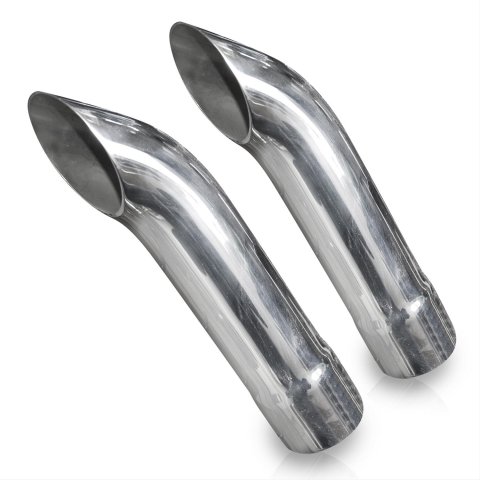 Stainless Works Short Turn Down Tips- 2in ID Inlet 2in Body