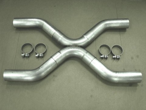 Stainless Works X-Style Crossover 3-1/2in