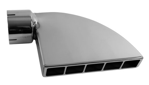 Stainless Works Boxxter Exhaust Tips 3in ID Inlet 1.5in x 8.5in 90 Degree