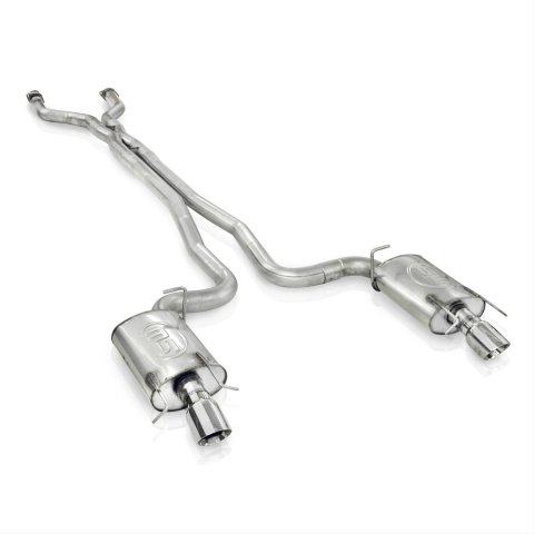 Stainless Works 2009-15 Cadillac CTS-V Wagon 3in Catback System X-Pipe S-Tube Mufflers 4in Tips