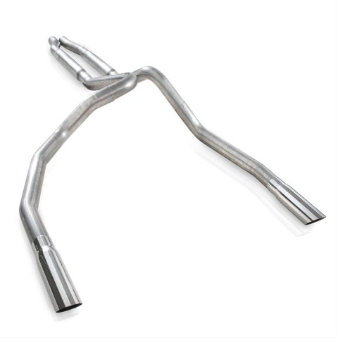 Stainless Works 2011-14 F-150 5.0L 3in Exhaust S-Tube Mufflers Under Bumper Exit
