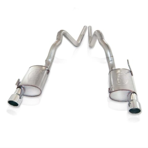Stainless Works 2007-10 Shelby GT500 3in Catback X-Pipe Chambered Mufflers