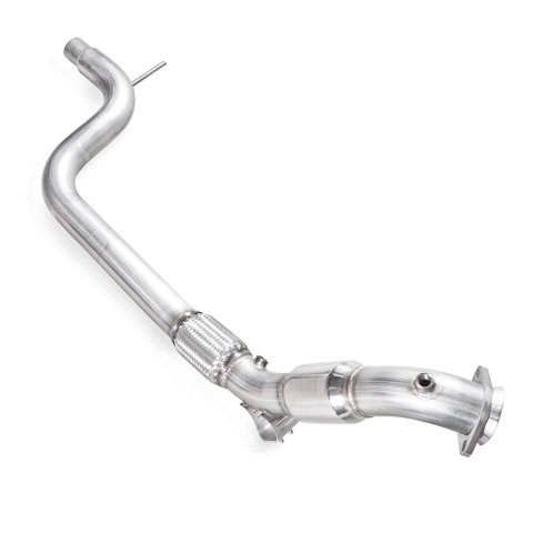 Stainless Works 2015-16 Mustang Downpipe 3in High-Flow Cats Performance Connection