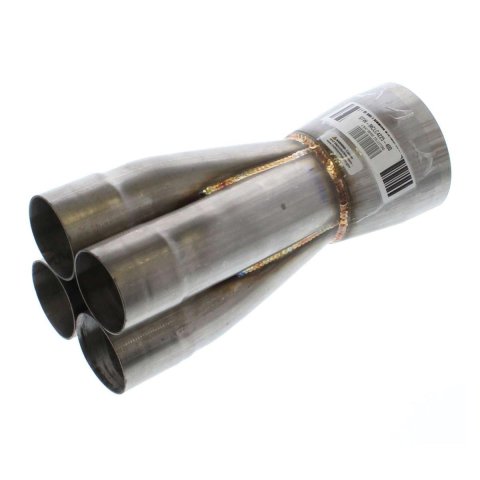 Stainless Works 2-1/4in 4-way merge collectors with 4in OD outlet