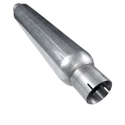 Stainless Works 2.25in SMOOTH TUBE MUFFLER (MILL FINISH)