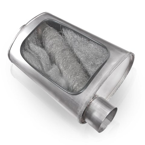Stainless Works 2.25in ID CENTER INLET/ 2.25in OD OFFSET OUTLET 4inX8in