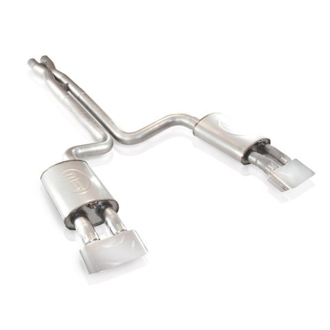 Stainless Works 1990-95 Corvette ZR1 3in Exhaust X-Pipe Chambered Mufflers Tips