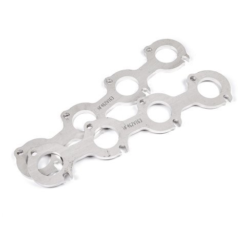 Stainless Works Small Block Ford 4.6L 2V Round Port Header 304SS Exhaust Flanges 1-3/4in Primaries