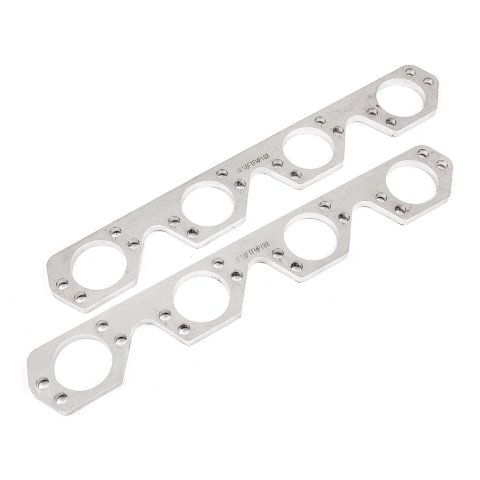 Stainless Works Small Block Ford Trick Flow High Port Header 304SS Exhaust Flanges 2in Primaries