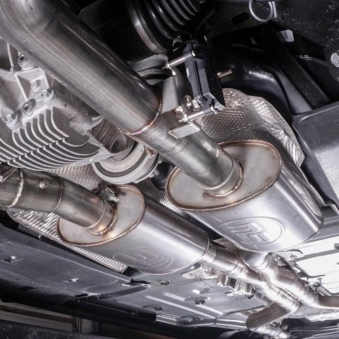 Stainless Works 15-19 Dodge Challenger 6.2L/6.4L Hemi 3in Redline Catback X-Pipe (Use Factory Tips)