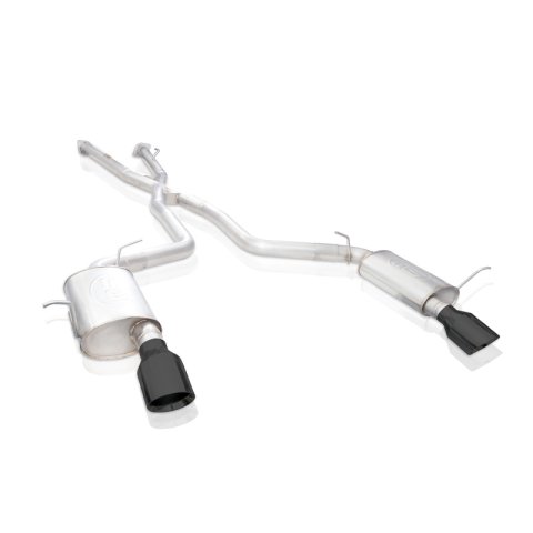 Stainless Works 18-19 Dodge Durango 6.4L Redline Catback Exhaust w/ Black Tips