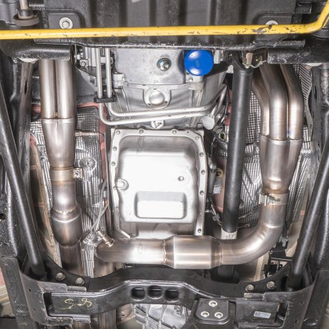 Stainless Works 2020-21 Silverado HD 6.6L 2in Long Tube Header Kit Performance Connect
