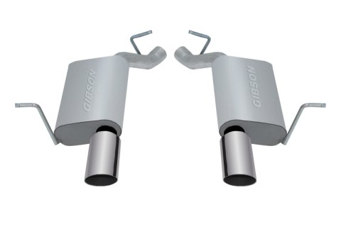 Gibson 11-18 Jeep Grand Cherokee Laredo 3.6L 2.25in Axle-Back Dual Exhaust - Aluminized