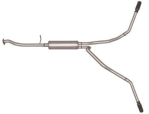 Gibson 99-01 Chevrolet Silverado 1500 Base 4.3L 2.5in Cat-Back Dual Extreme Exhaust - Stainless