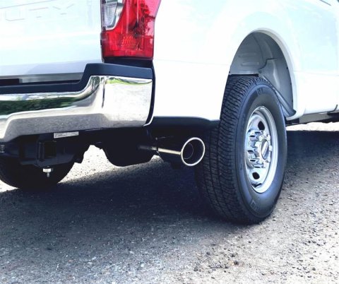 Gibson 20-21 Ford F250/F350 Super Duty Extended Cab Cat-Back Exhaust - Stainless