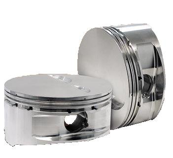 CP Piston & Ring Set for Ford 5.4L V8 Modular Dish - 3.572 Bore - 8.0:1 CR - Set of 8