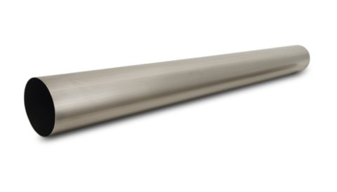 Vibrant 3.5in. O.D. Titanium Straight Tube - 1 Meter Long