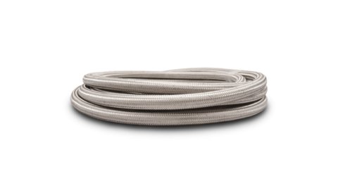 Vibrant SS Braided Flex Hose with PTFE Liner -10 AN (10 foot roll)