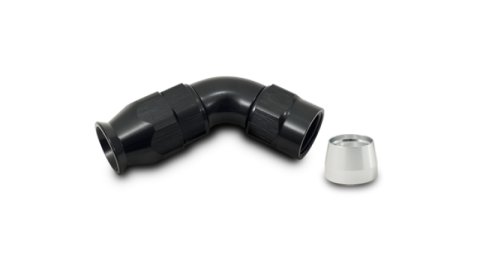 Vibrant -10AN 60 Degree Hose End Fitting for PTFE Lined Hose