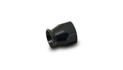 Vibrant -4AN Hose End Socket for PTFE Hose Ends - Black