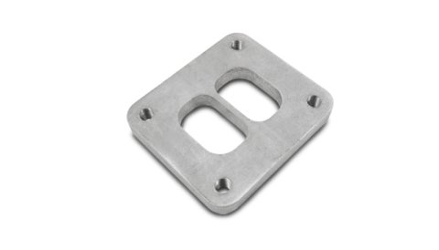 Vibrant Divided Turbo Inlet Flange for Borg Warner S-Series Divided T4 - 304 Stainless Steel