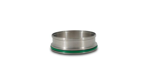 Vibrant HD Clamp Titanium Weld Ferrules for 3.50in O.D. Tubing