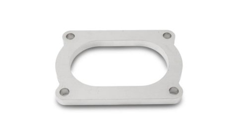 Vibrant T304 SS 4 Bolt Flange for 4in O.D. Oval tubing