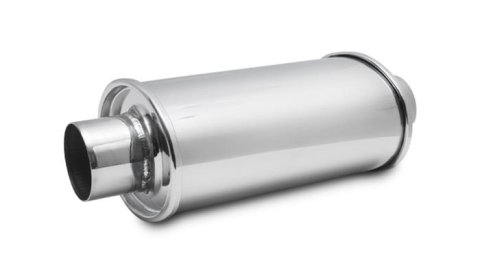 Vibrant ULTRA QUIET Resonator 3.5in inlet/outlet x 13.75in overall length