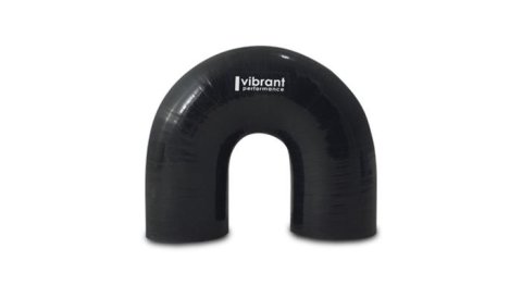 Vibrant 180 Degree Elbow 2.50in ID x 3.875in Leg Length Silicone Hose Coupler