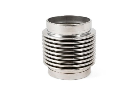 Vibrant 2.25in ID x 3.00in Long 321SS Electro Polished Motorsport Bellows w/Neck & Liner