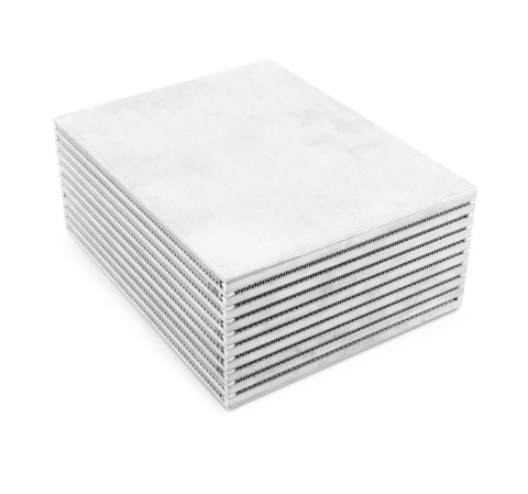 Vibrant 10in W x 4in H x 8in Thick Water to Air Intercooler Core