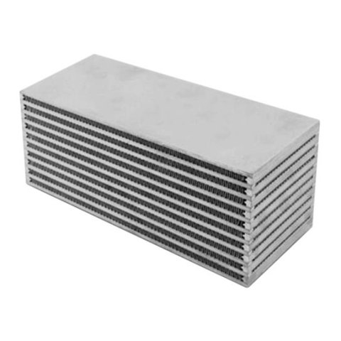 Vibrant 12in W x 5in H x 5in Thick Water to Air Intercooler Core