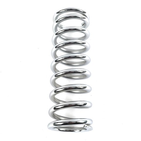 QA1 2-1/2in ID Spring - 10in Length x 300lbs/in - Chrome Plated