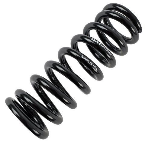 QA1 2-1/2in ID High Travel Spring - 10in Length x 550lbs/in - Black Powder Coated
