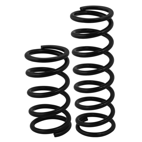 QA1 2-1/2in ID High Travel Spring - 10in Length x 850lbs/in - Black Powder Coated