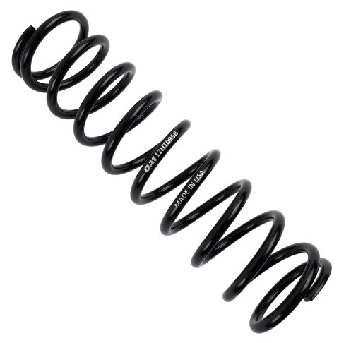 QA1 2-1/2in ID High Travel Spring - 12in Length x 95lbs/in - Black Powder Coated