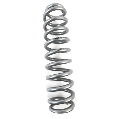 QA1 2-1/2in ID High Travel Spring - 15in Length x 325lbs/in - Silver Powder Coated