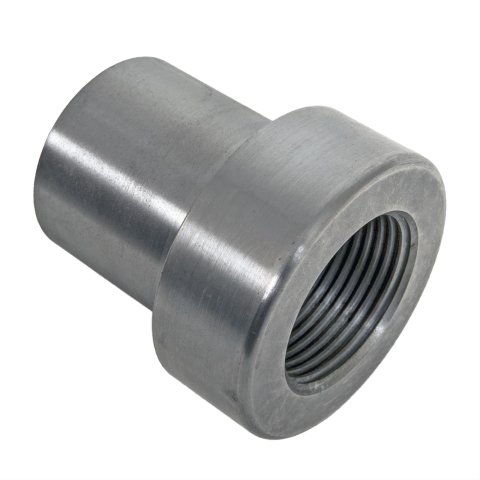 QA1 Tube Adapter - 2in OD - Smooth - Right Hand - 1 1/4-12 Thread .250 Wall - Alloy