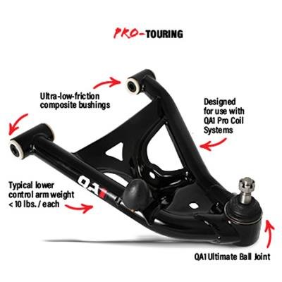 QA1 82-04 Chevrolet S-10 Pro-Touring Lower Control Arm Kit - Front