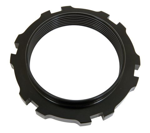 QA1 Coil-Over Spring Seat Nut - .630in Thick- Black Anodized Steel