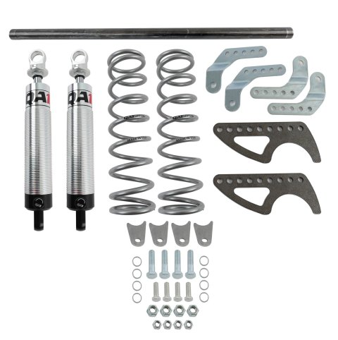 QA1 Pro Rear Weld-In Coil-Over System - Single Adj. - 12in x 130lbs/in - 3in Tube - Aluminum