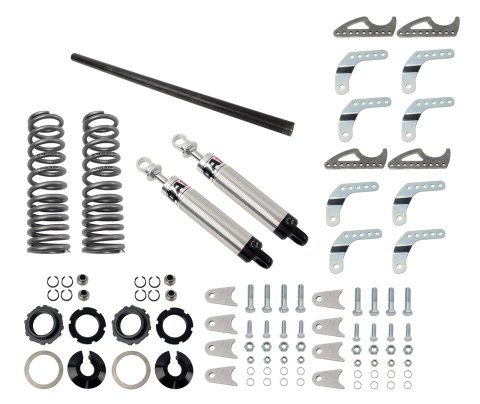 QA1 Pro Rear Weld-In Coil-Over System - Single Adj. - 12in x 175/350lbs/in - 3in Tube - Aluminum