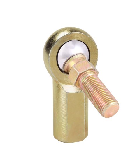 QA1 EX Series Endura Rod End - Female/Left Hand - .5in Bore x 1/2-20 w/Stud - Carbon Steel